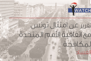 تقرير عن امتثال تونس مع اتفاقية الأمم المتحدة لمكافحة الفساد